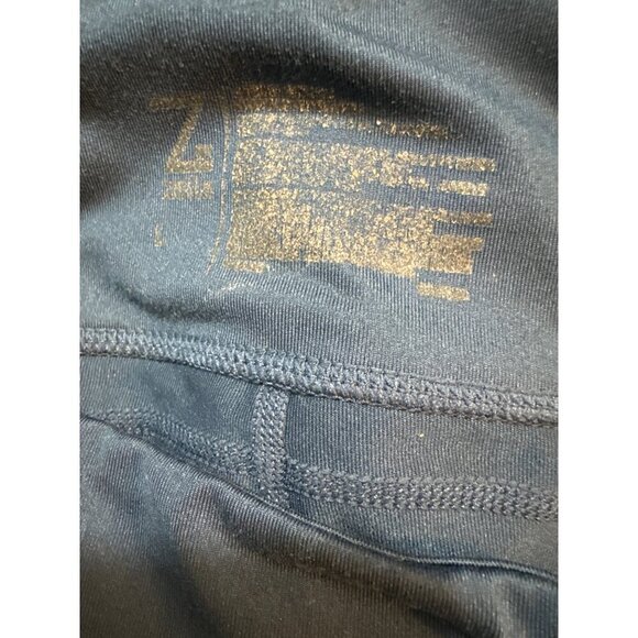 Zella Navy High-Rise Leggings With Side Pockets Size M - Picture 4 of 4